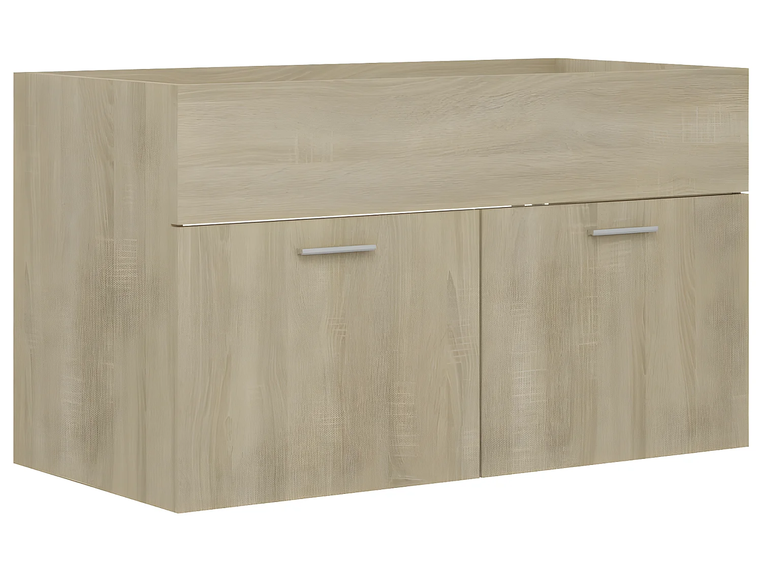 Armoire d'évier Chêne sonoma 80x38,5x46 cm Bois d’ingénierie
