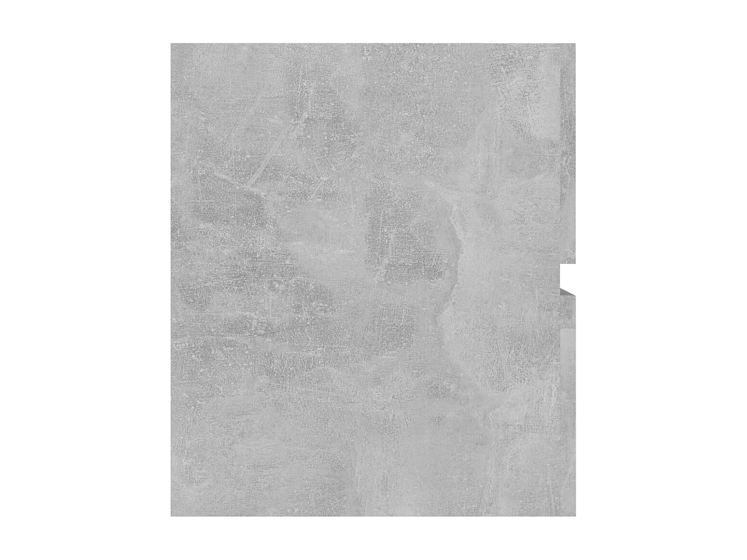 Armoire d'évier Gris béton 90x38,5x45 cm Bois d'ingénierie