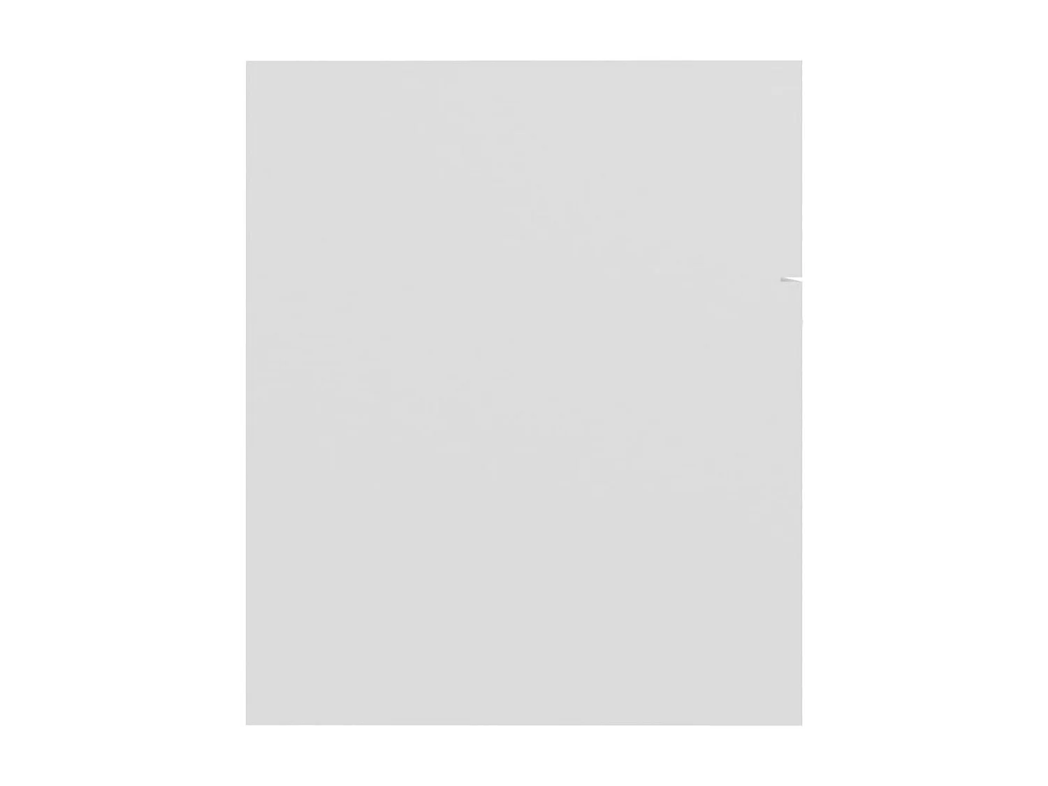 Armoire d'évier Blanc 60x38,5x46 cm Bois d’ingénierie