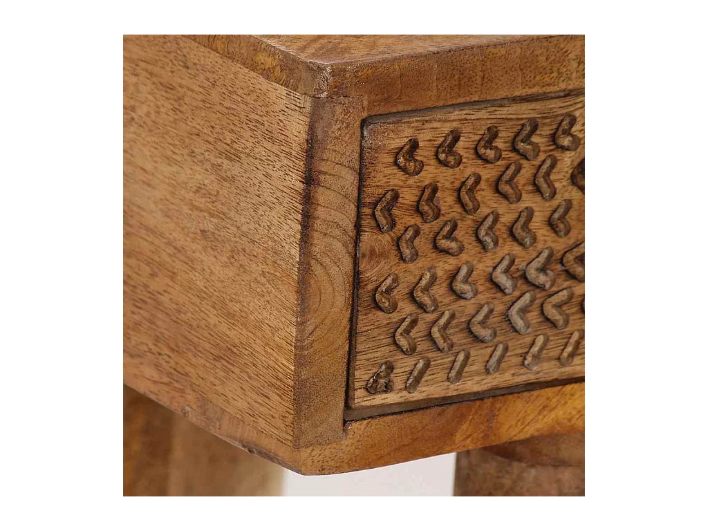 Table console Bois de manguier massif 102x30x79 cm