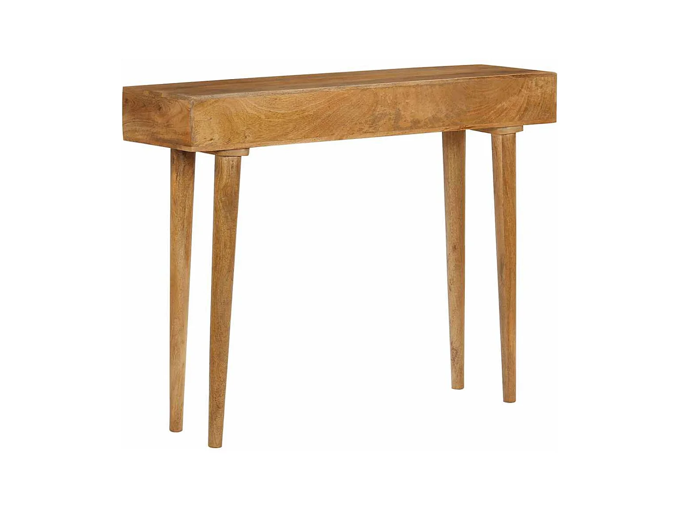 Table console Bois de manguier massif 102x30x79 cm