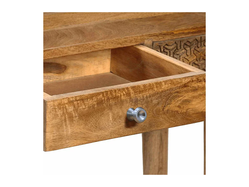 Table console Bois de manguier massif 102x30x79 cm