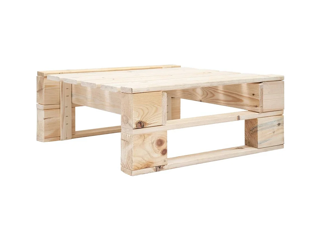 Tuinhocker pallet hout