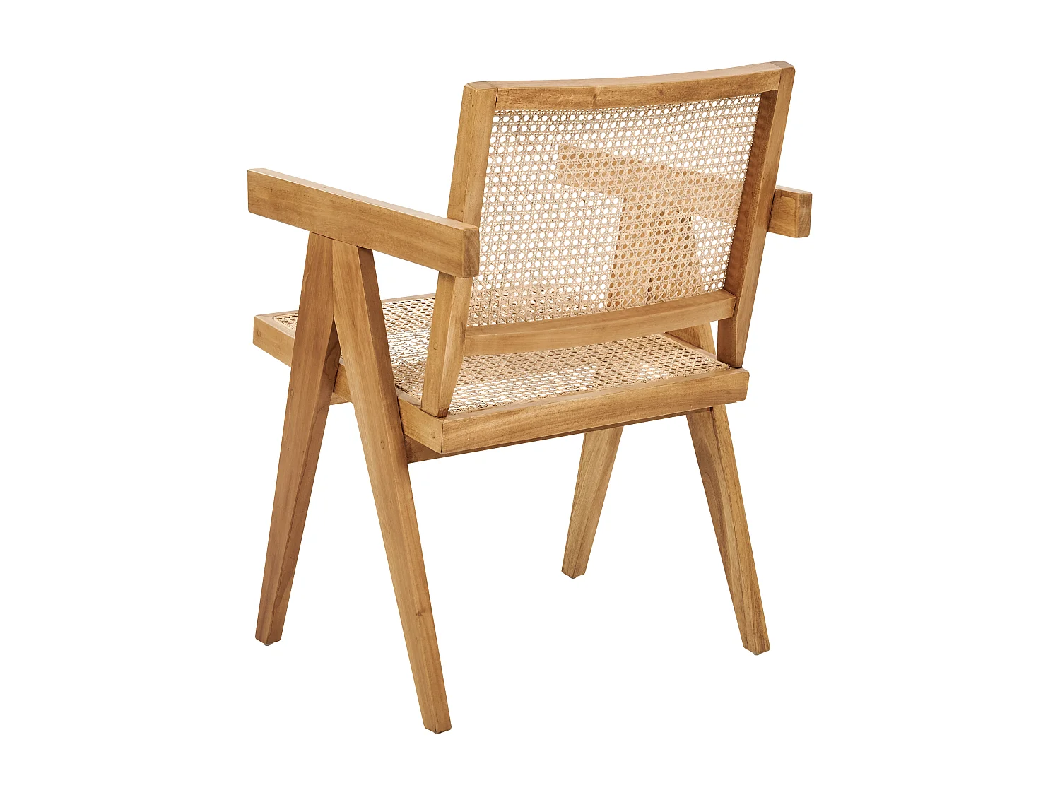 Chaise de salle à manger WESTBROOK Bois d'acajou Marron