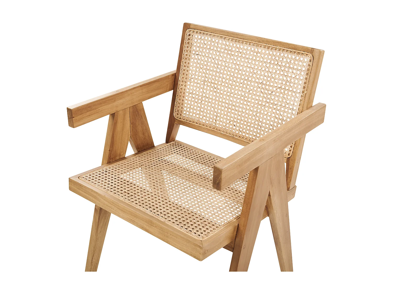 Chaise de salle à manger WESTBROOK Bois d'acajou Marron