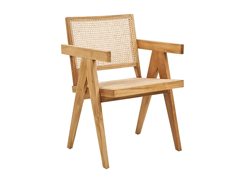 Sedia da pranzo WESTBROOK Mogano Legno chiaro