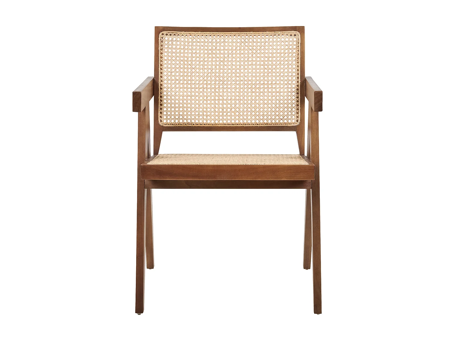 Chaise de salle à manger WESTBROOK Bois d'acajou Marron foncé