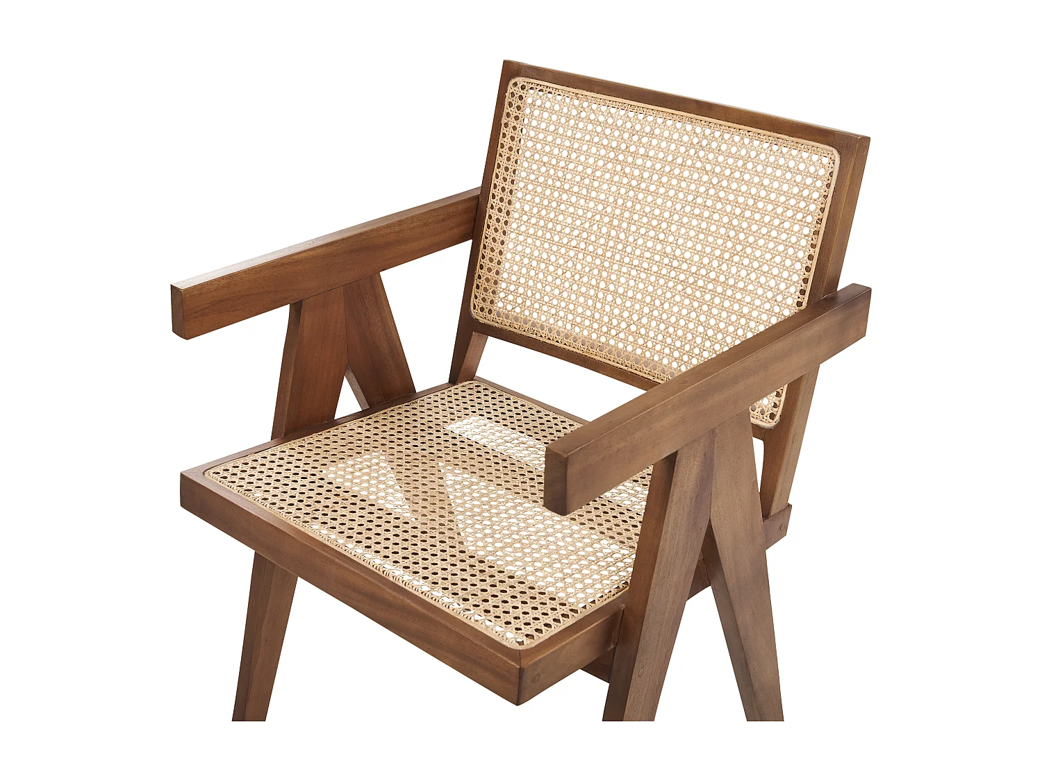 Chaise de salle à manger WESTBROOK Bois d'acajou Marron foncé