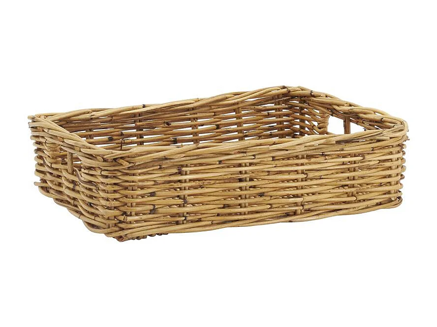 Manne rectangulaire en poelet L 40 cm