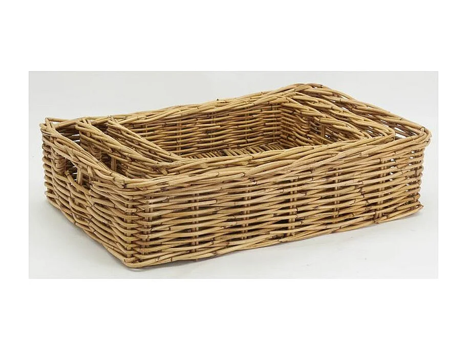 Manne rectangulaire en poelet L 40 cm