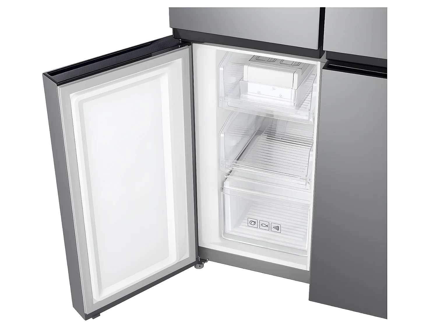 Samsung Réfrigérateur américain  91cm 488l nofrost inox - RF48A400EM9