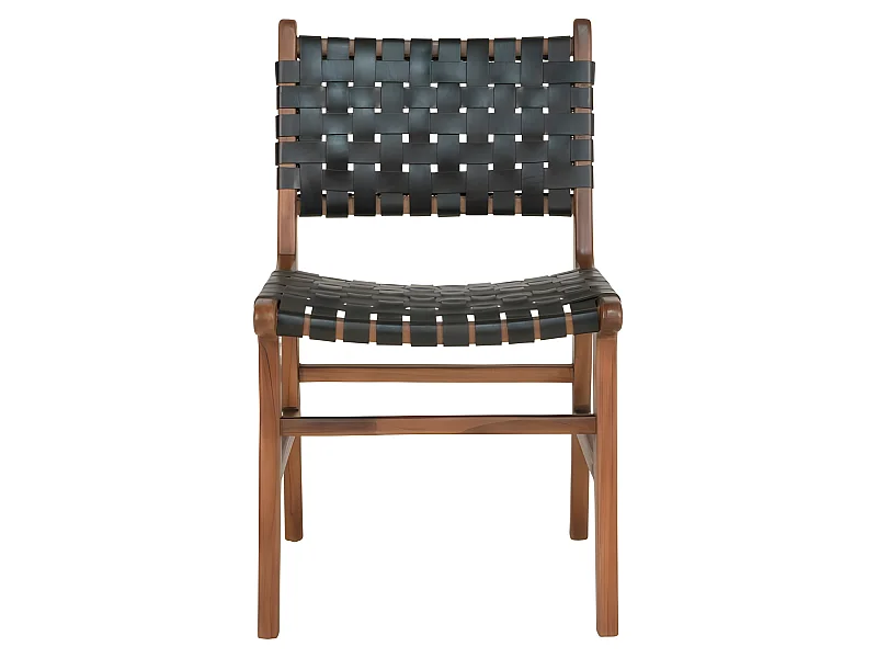 Perugia Esszimmerstuhl natur, schwarz.