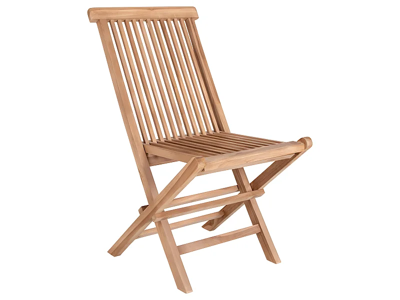Torad Chaise de jardin en teck massif.