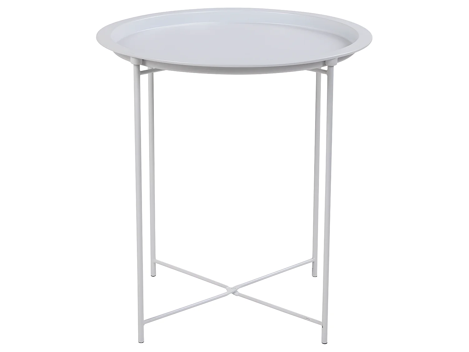 Baro Table basse table d'angle, blanc.