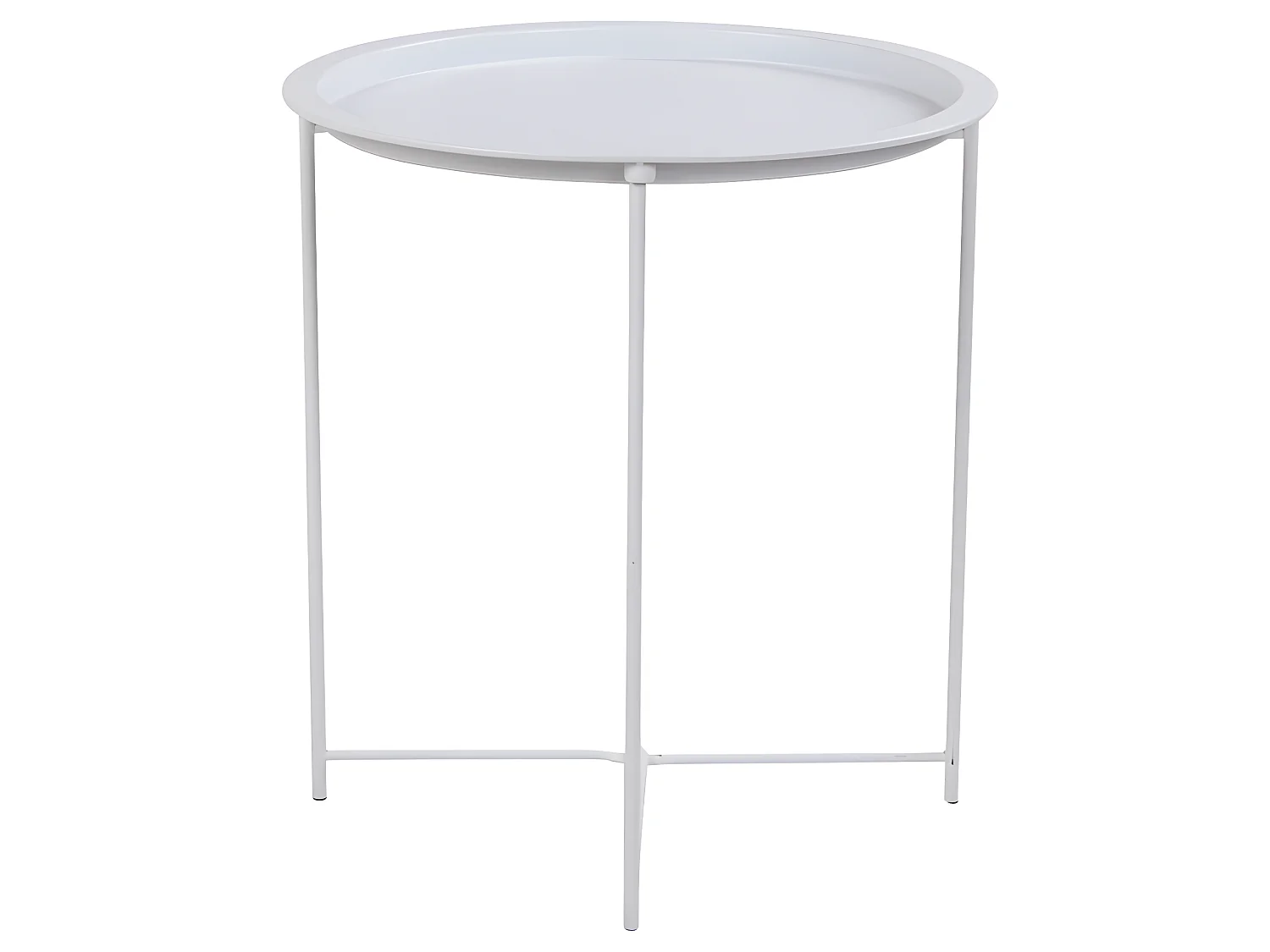 Baro Table basse table d'angle, blanc.