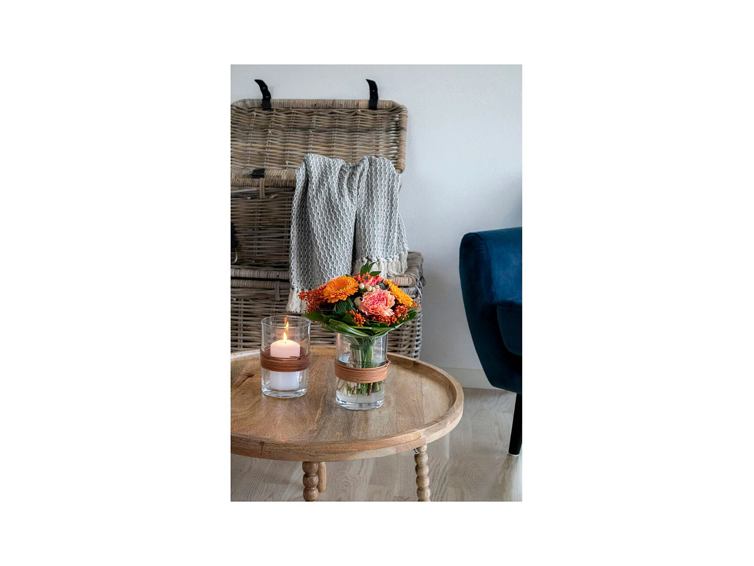 Jasper salontafel in mangohout.