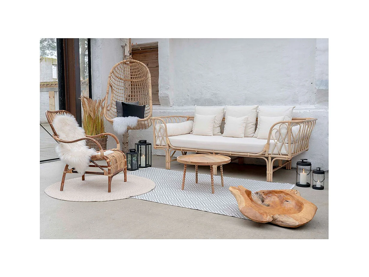 Jasper salontafel in mangohout.