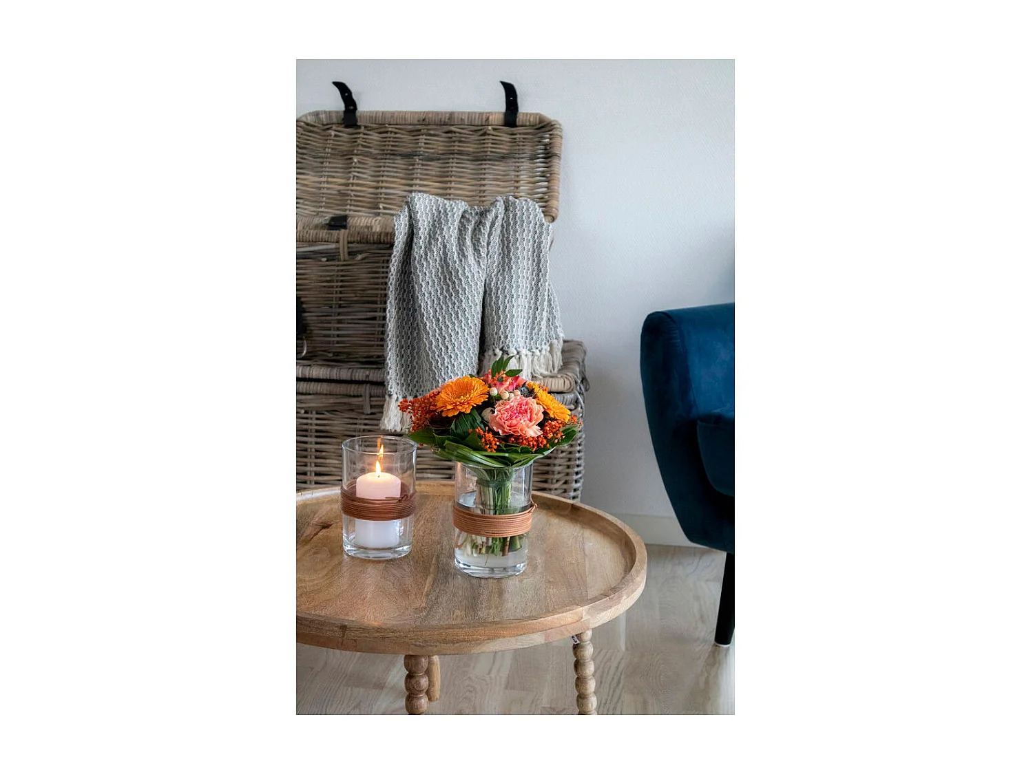 Jasper Table basse, teinte naturelle.