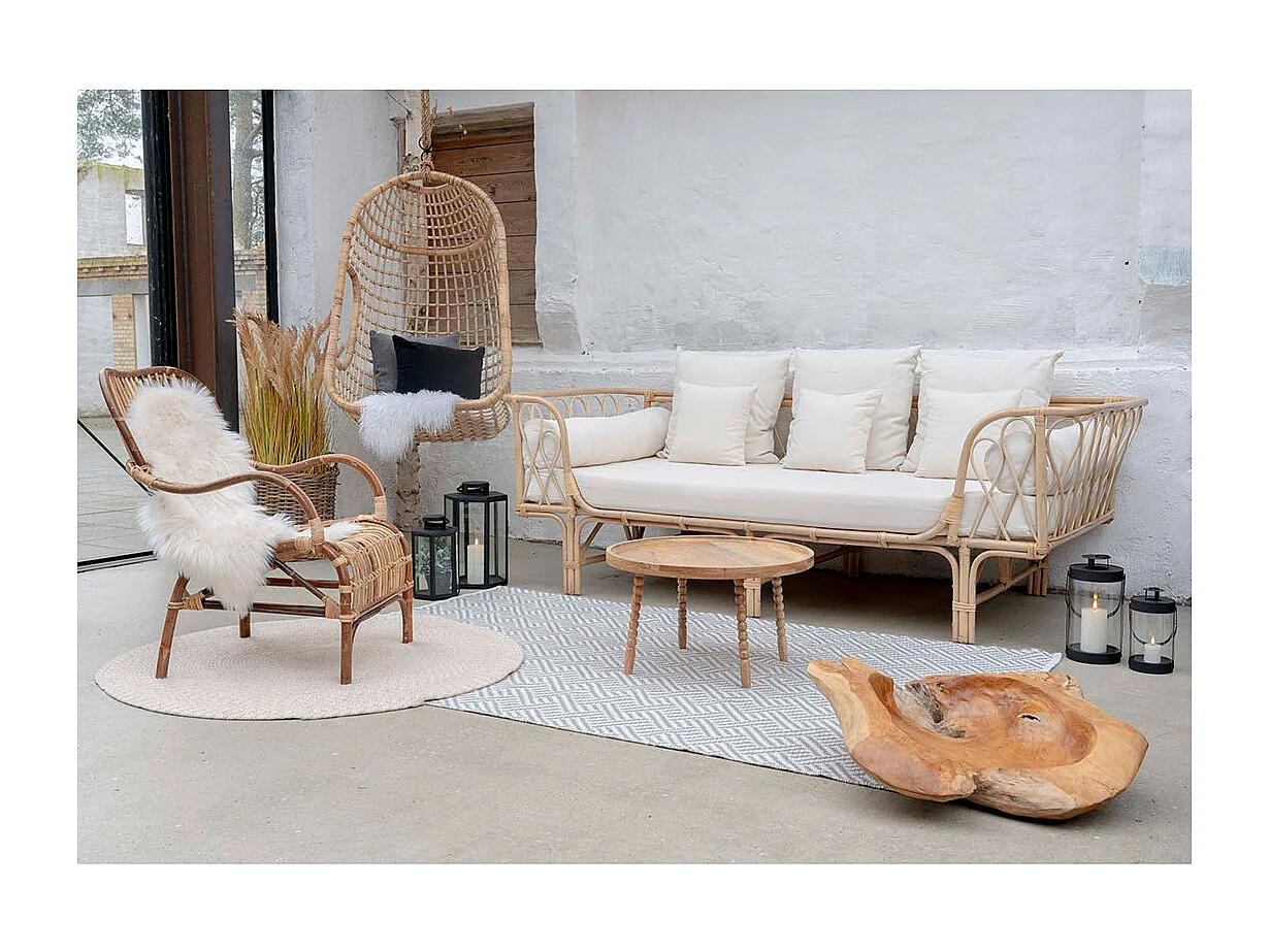 Jasper Table basse, teinte naturelle.