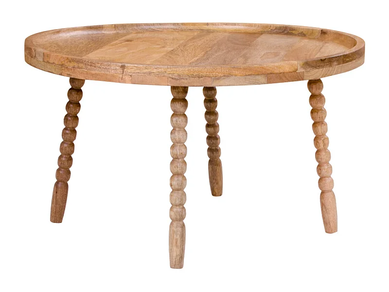 Jasper salontafel in mangohout.