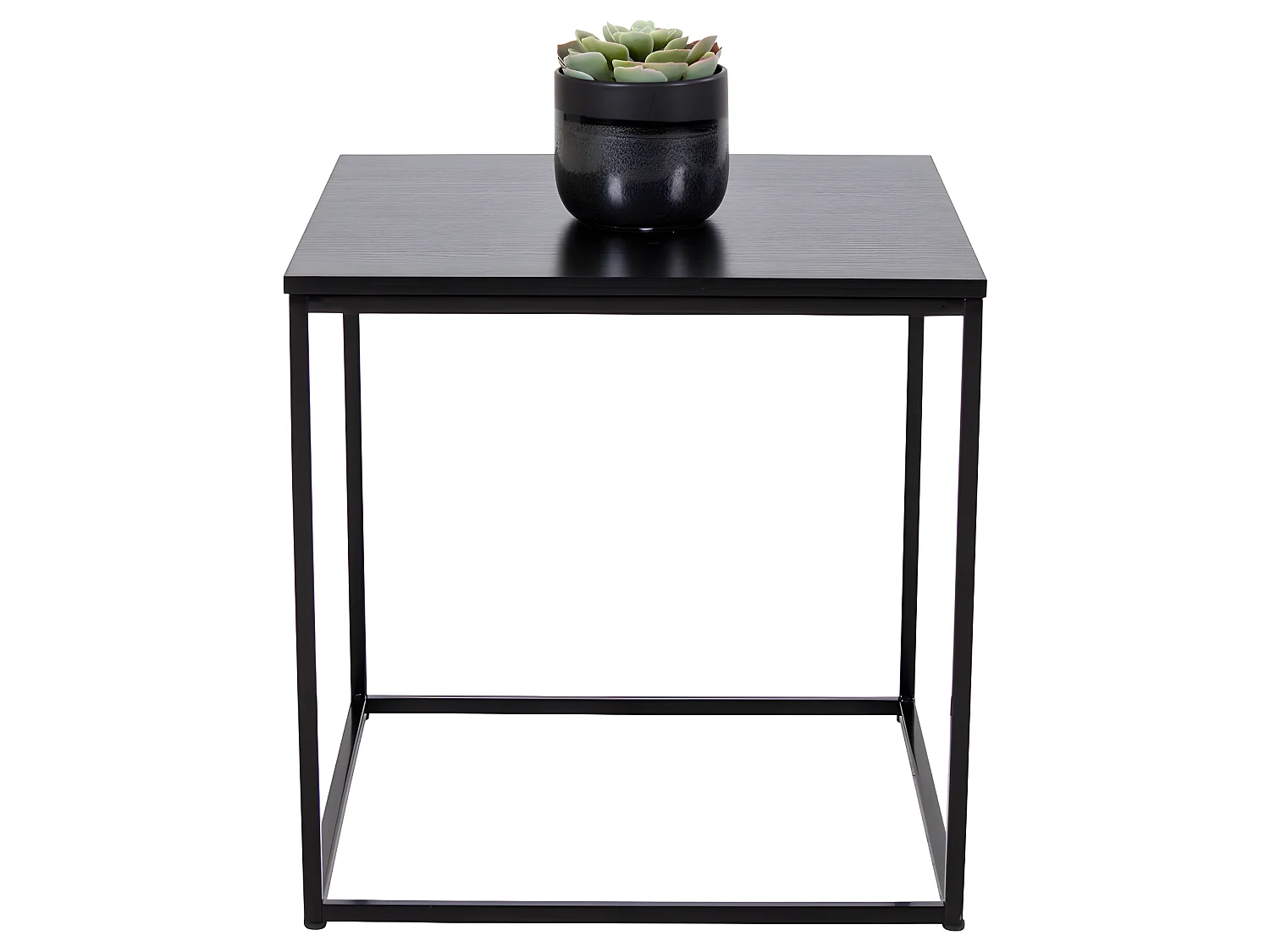 Viggo Table basse d'angle noir.