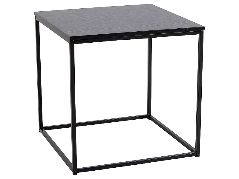 Viggo Table basse d'angle noir.