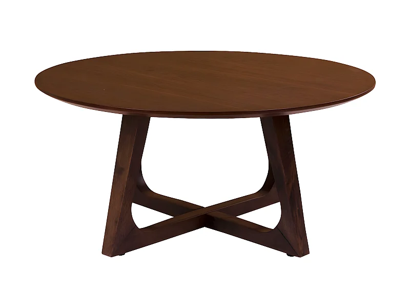 Hello Table basse en imitation noyer.