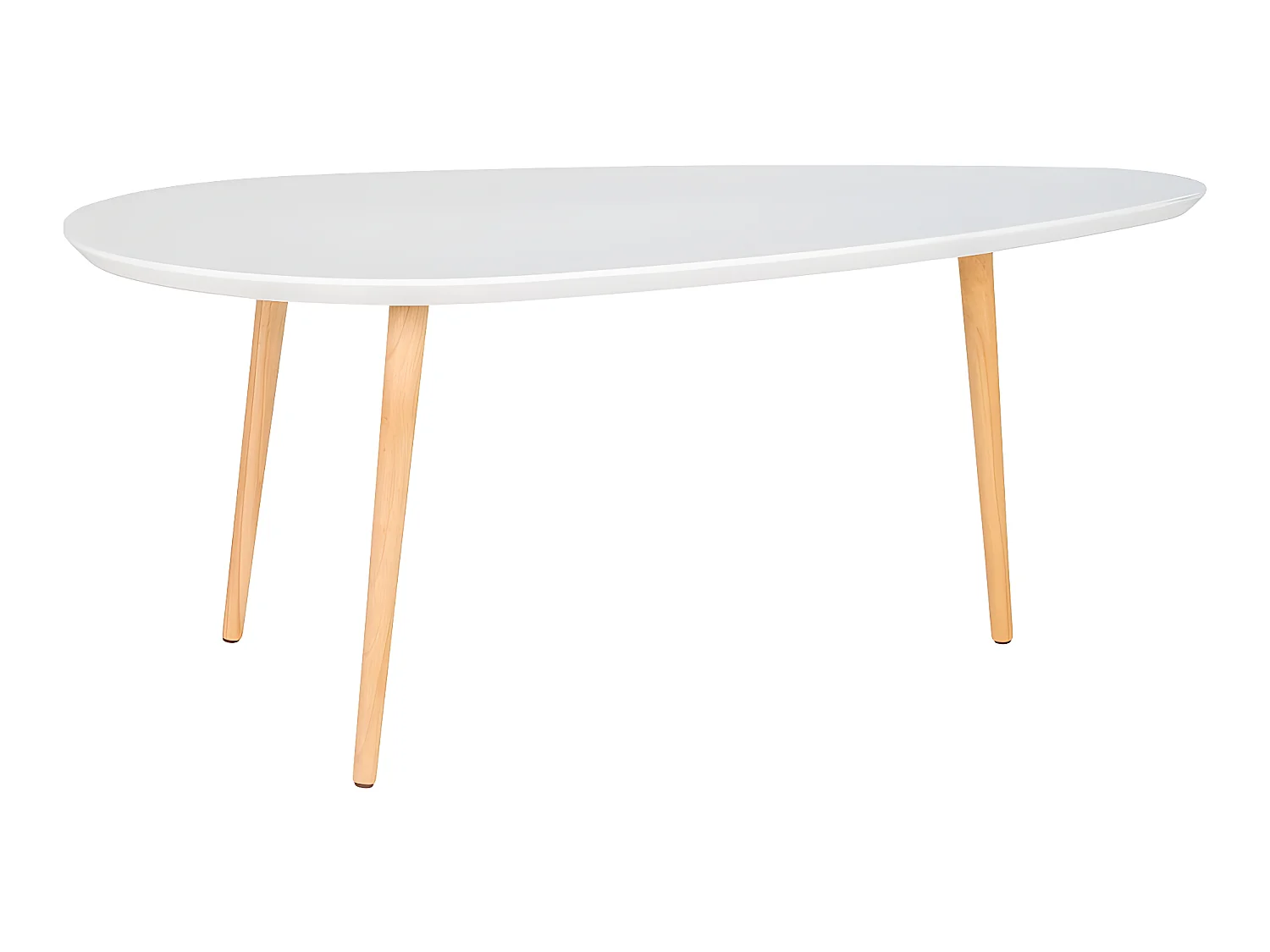 Vado salontafel 60x110x45cm wit.