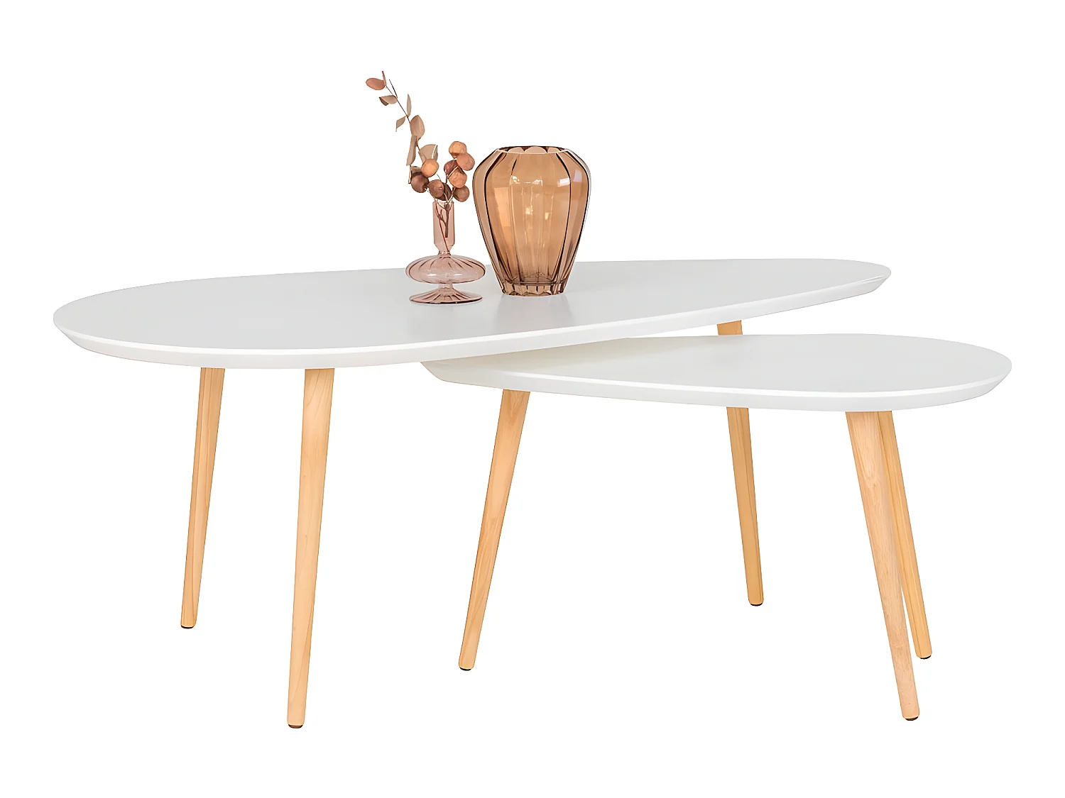 Vado salontafel 60x110x45cm wit.