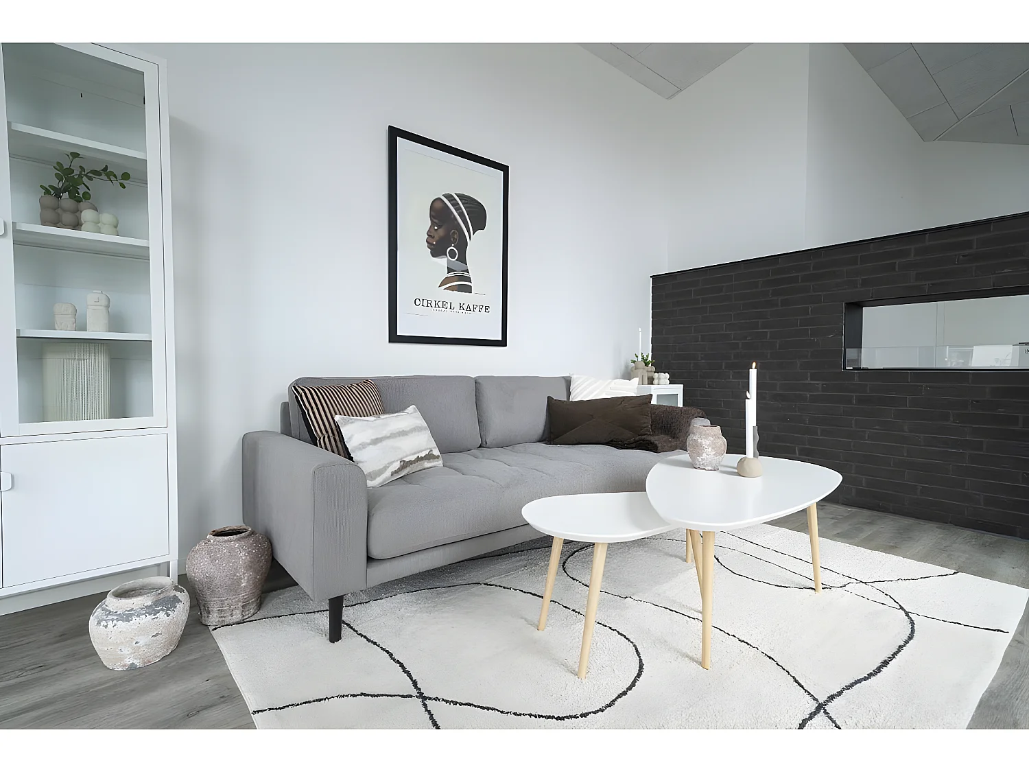 Vado salontafel 60x110x45cm wit.