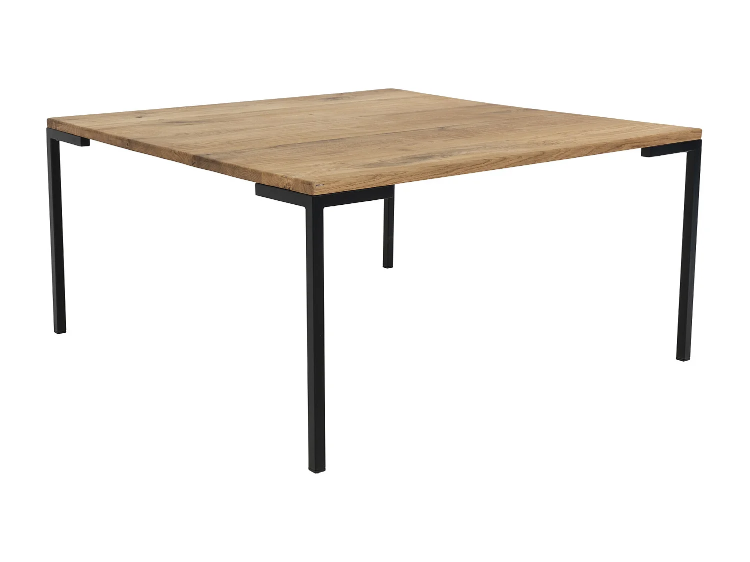 Lugano Table basse 90x90 cm, chêne huilé.