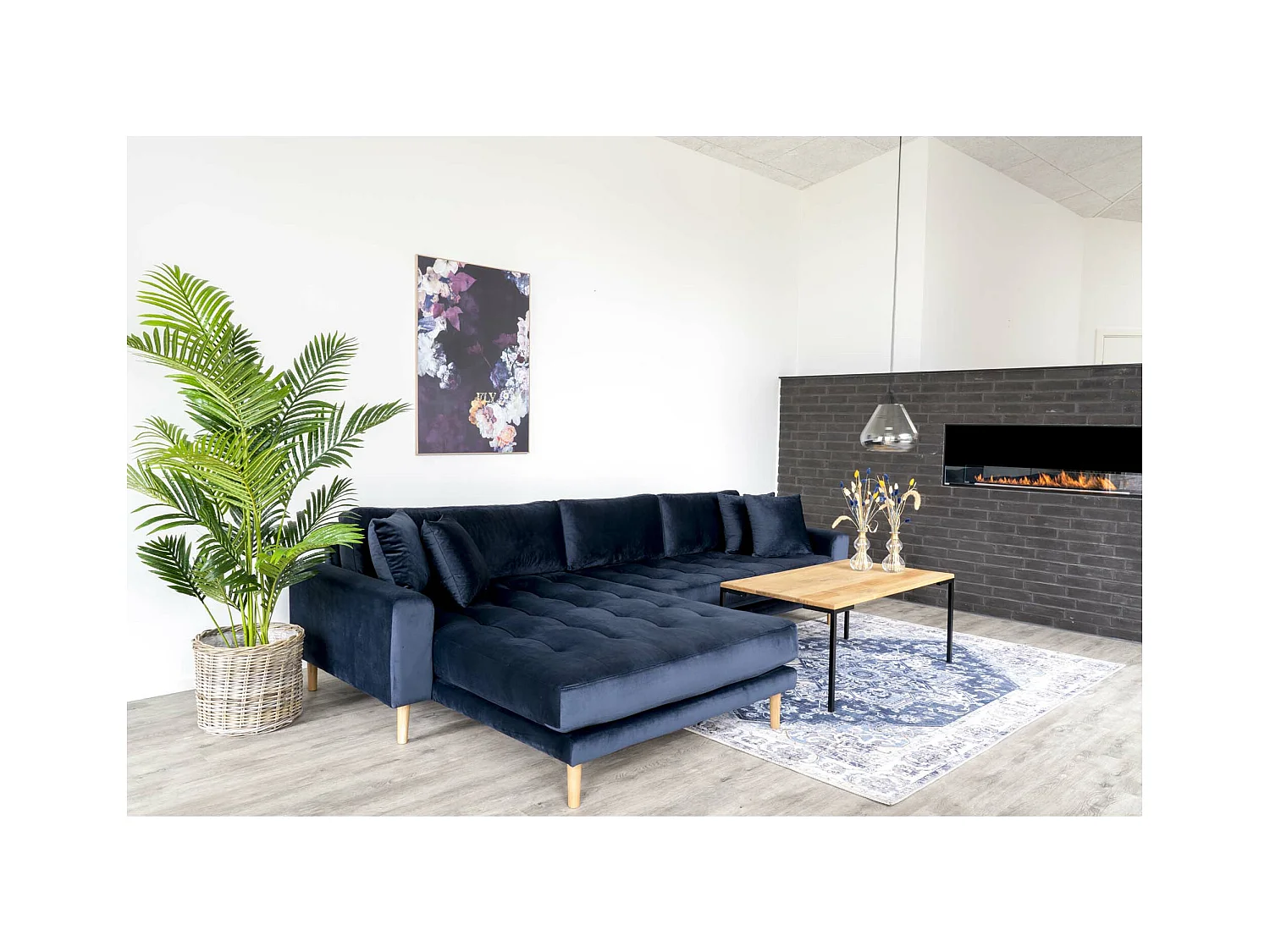 Lugano Table basse 110x60 cm, chêne huilé.