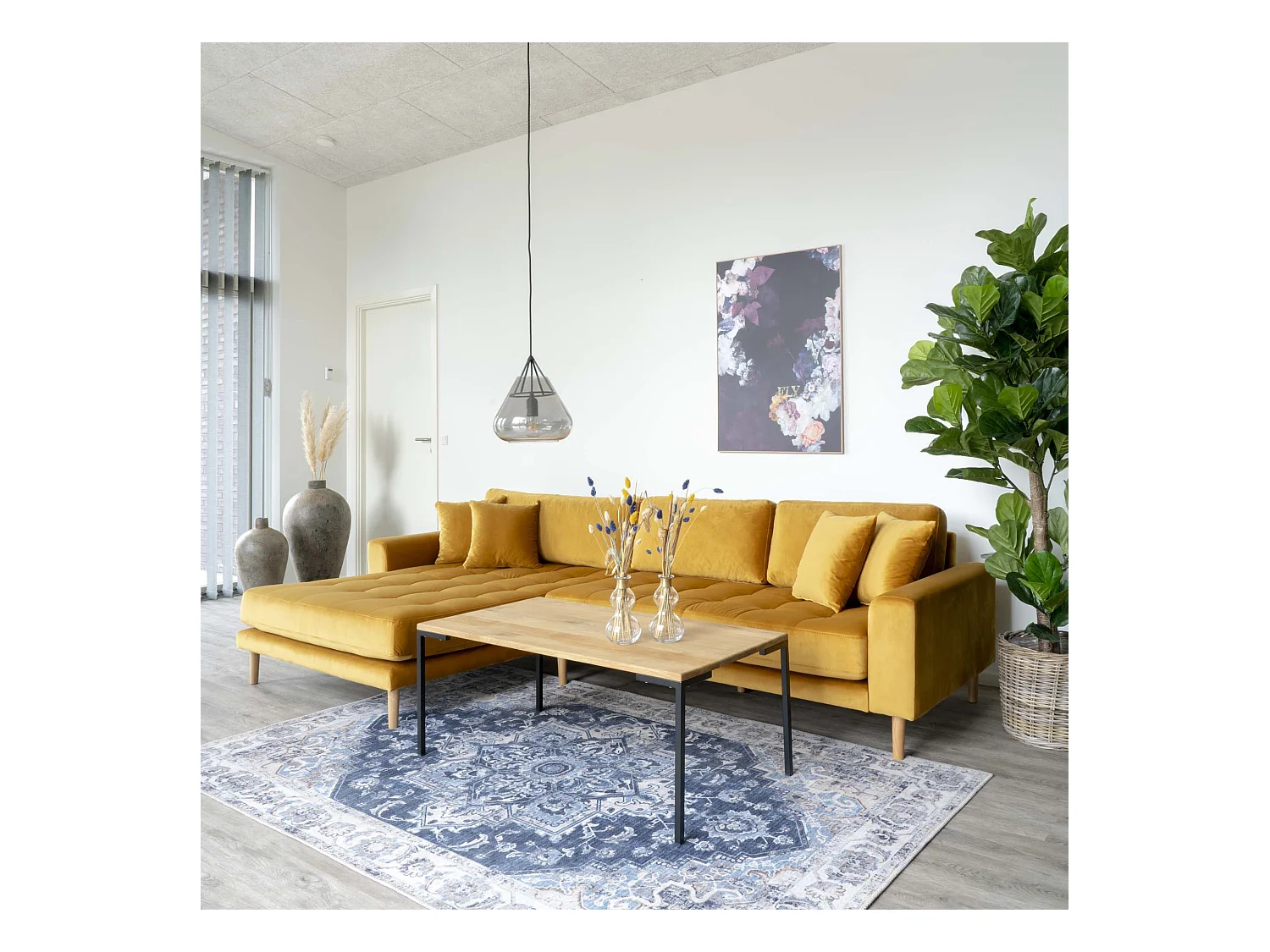 Lugano Table basse 110x60 cm, chêne huilé.