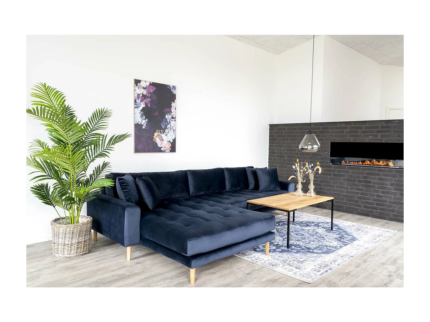 Lugano Table basse 110x60 cm, chêne huilé.