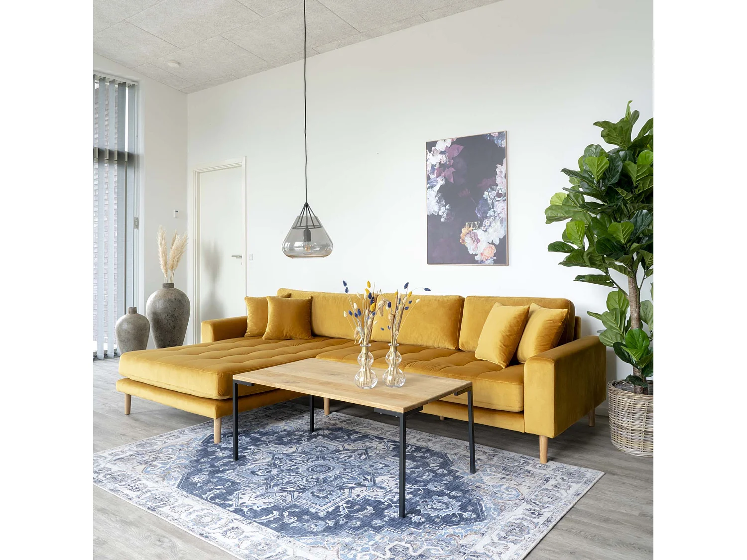 Lugano Table basse 110x60 cm, chêne huilé.