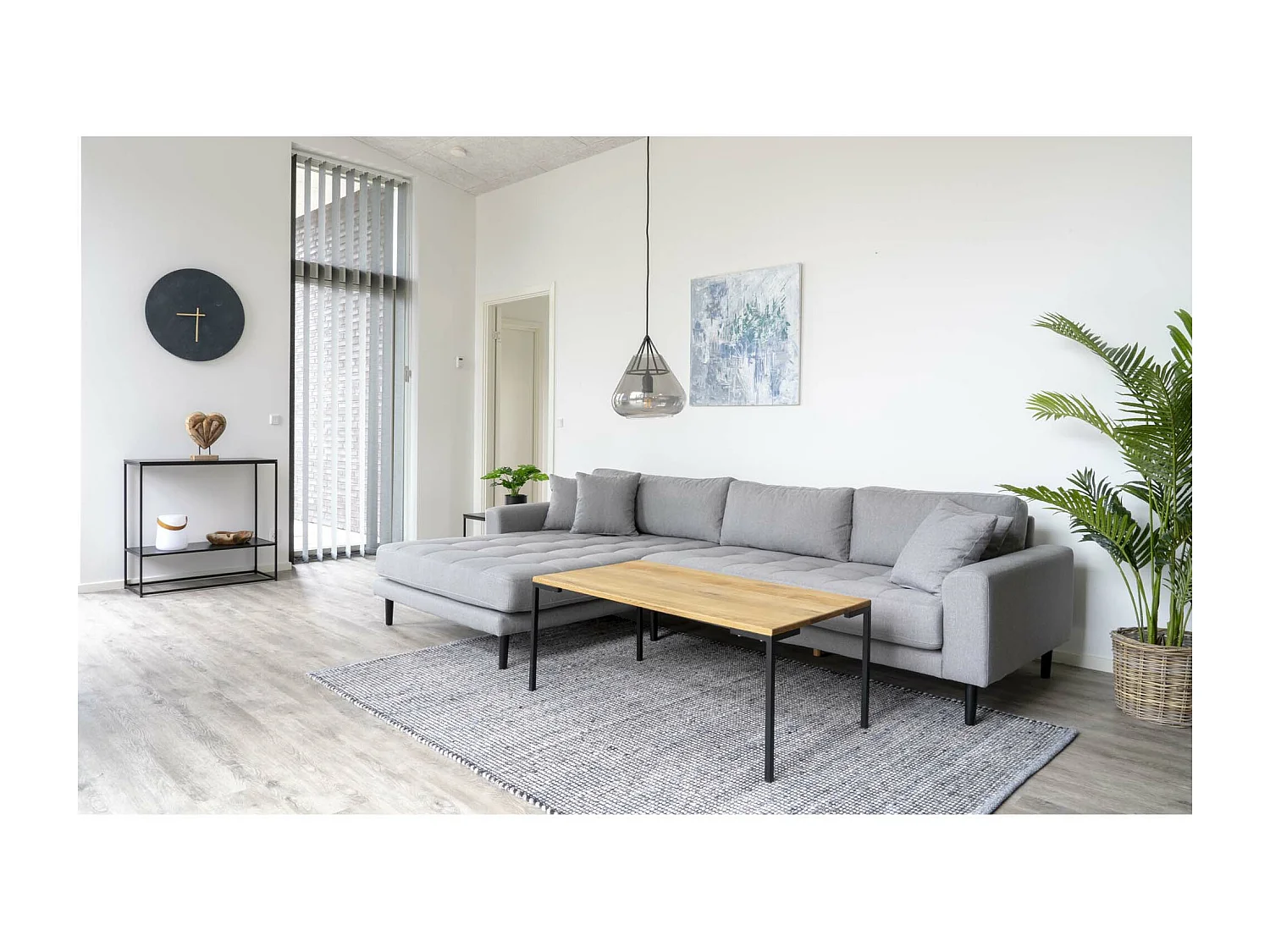 Lugano Table basse 110x60 cm, chêne huilé.