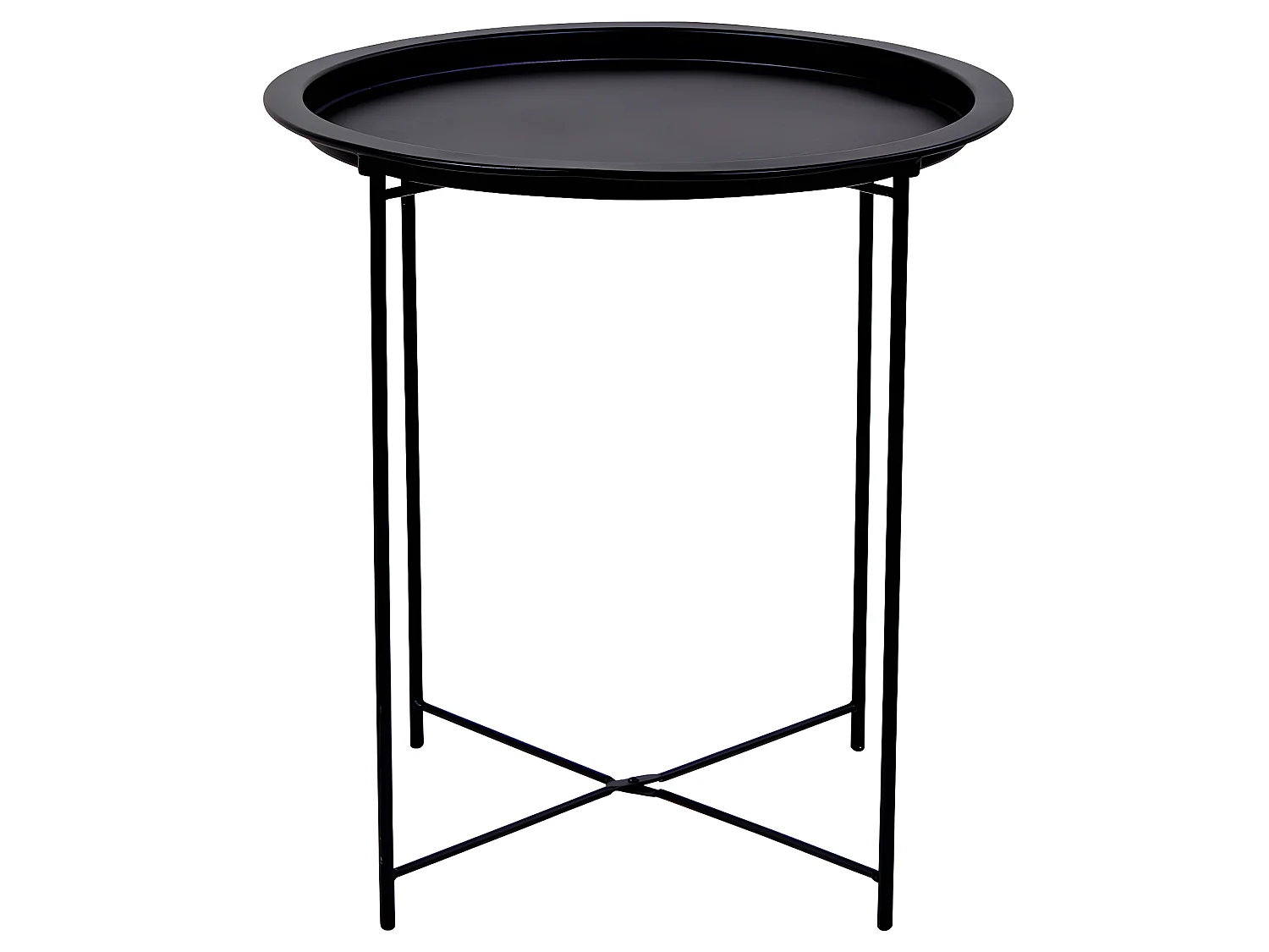 Baro Table basse d'angle, noir.