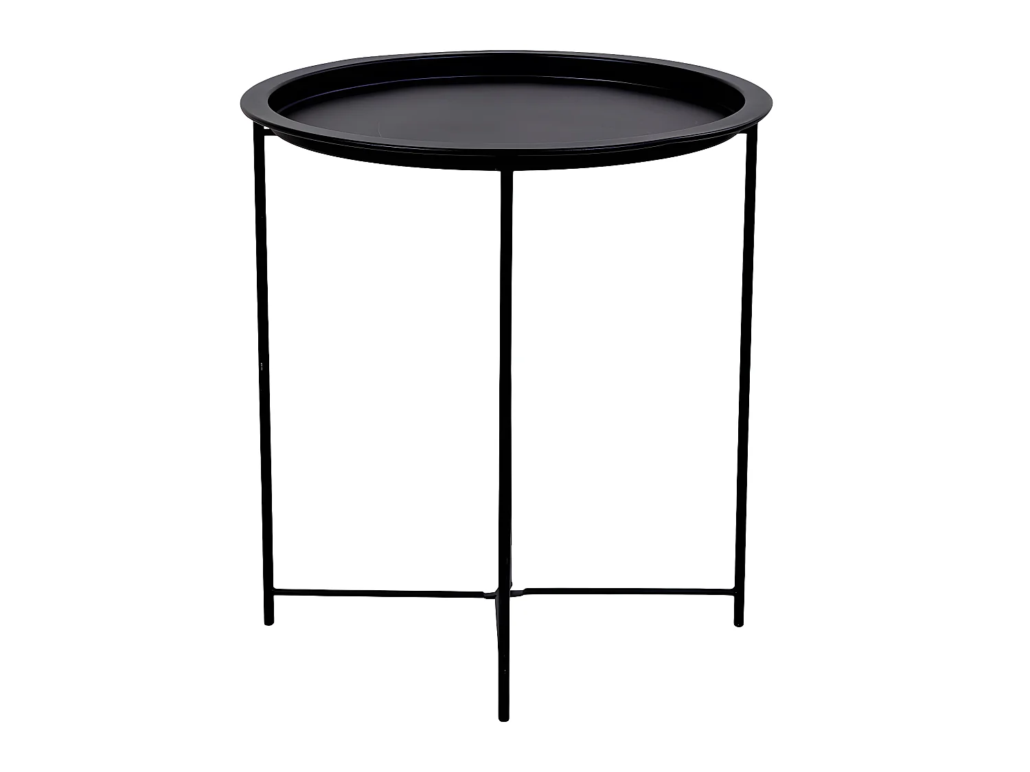 Baro Table basse d'angle, noir.