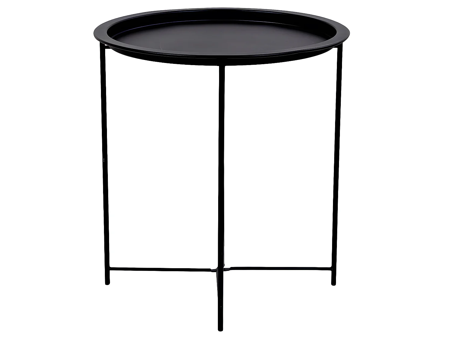 Baro Table basse d'angle, noir.