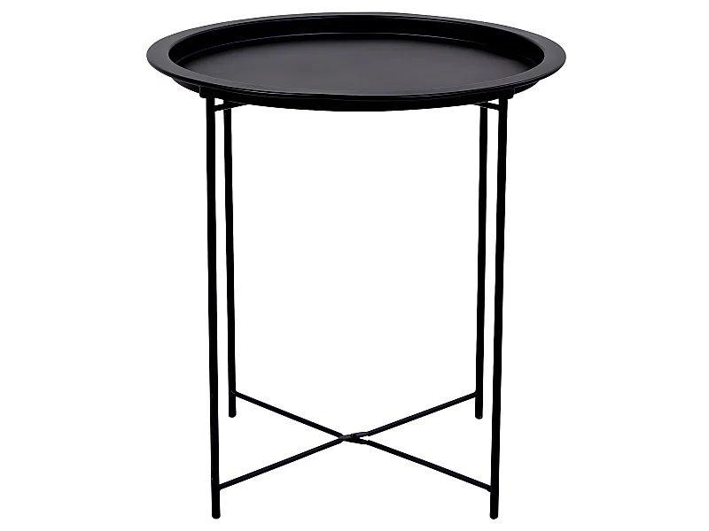 Baro Table basse d'angle, noir.