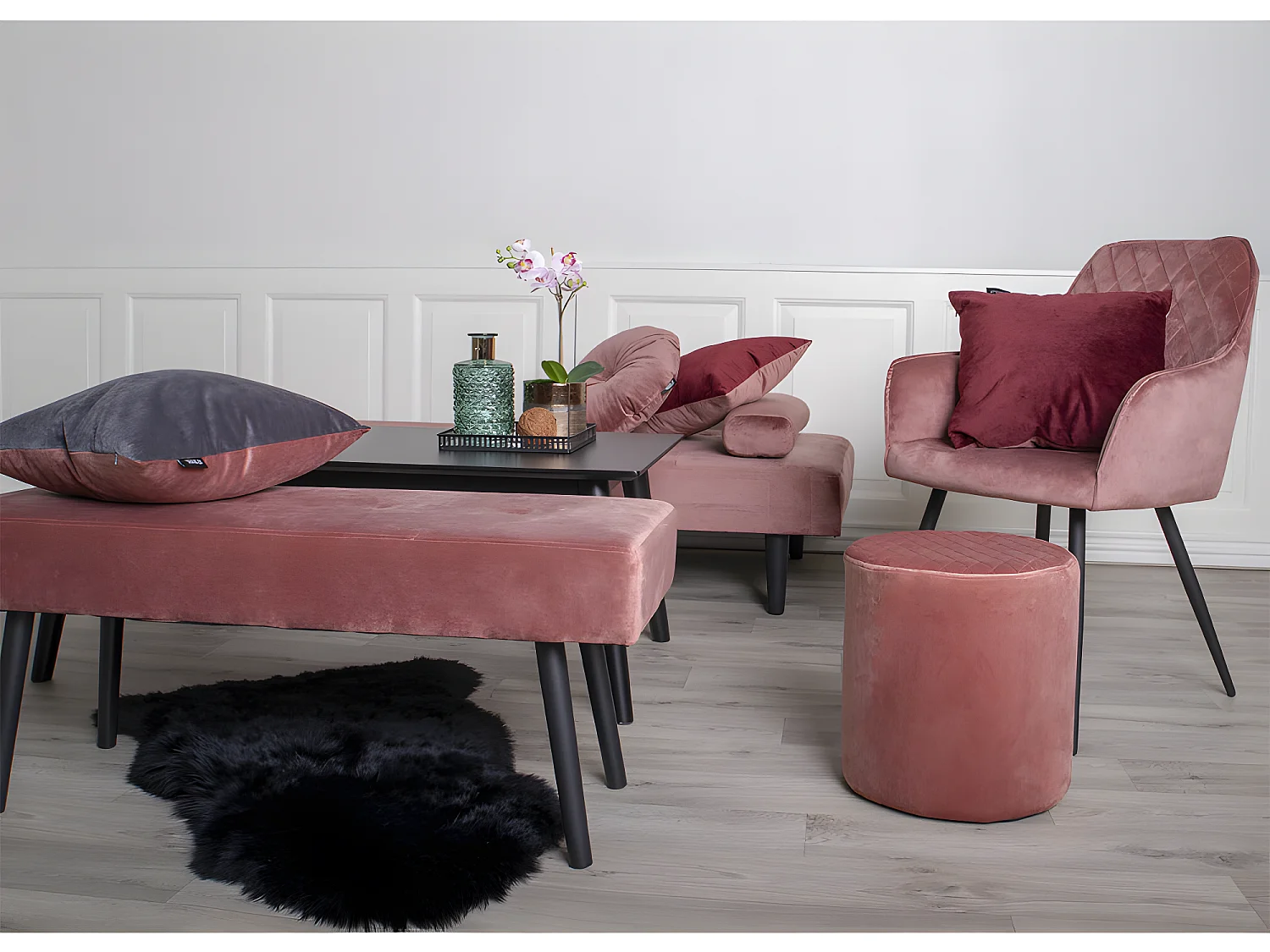 Lipo vera pelle di agnello, nera.