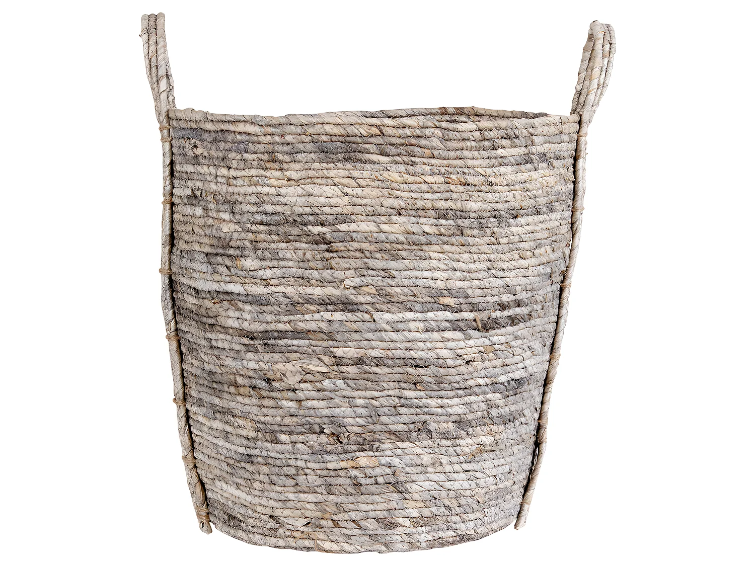 Usir Korb rund, grau.