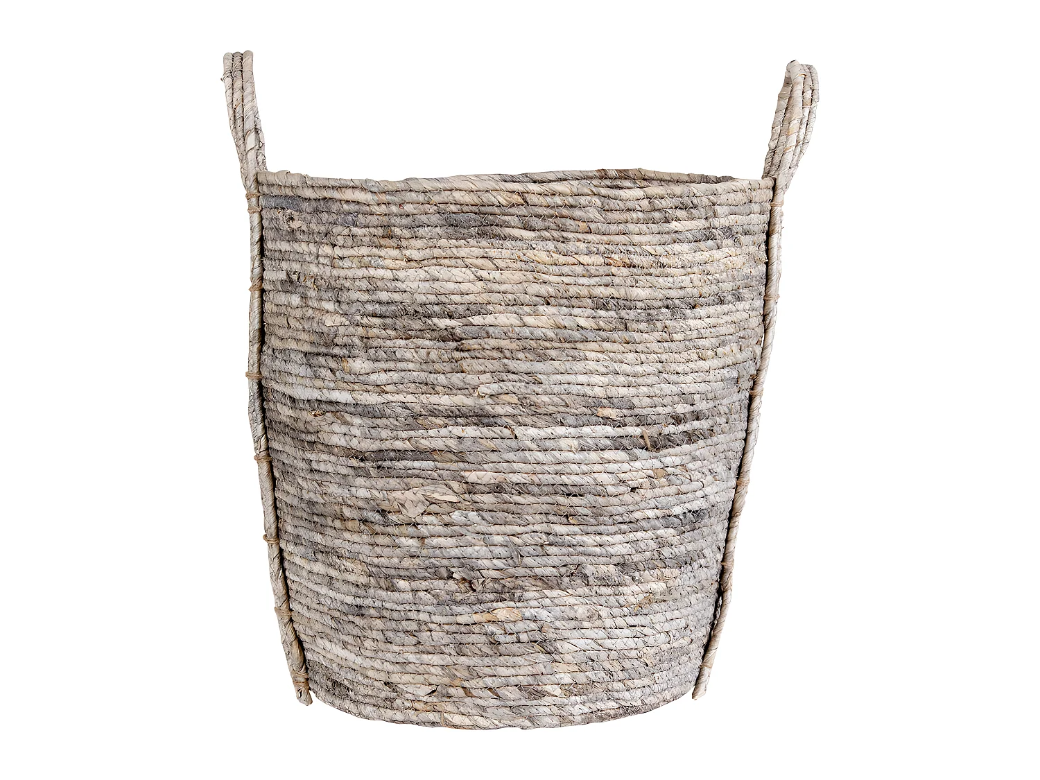 Usir Panier rond, gris.