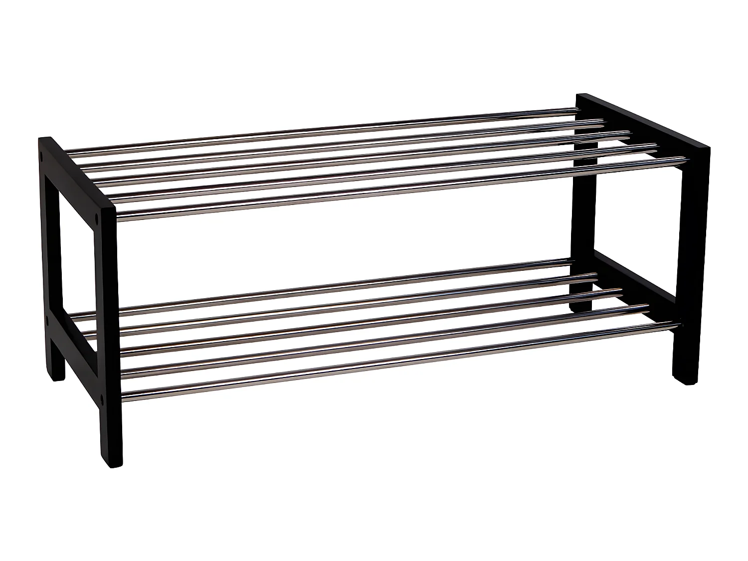 Zapatero Paige de color negro.