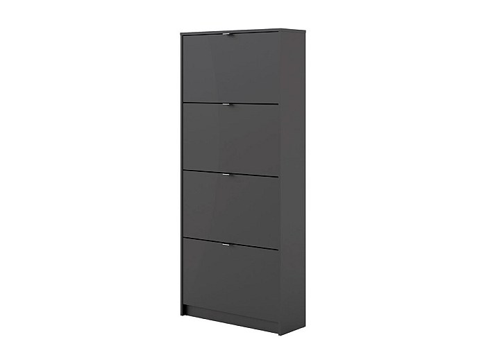 HOMCOM Armoire à Chaussures Meuble à Chaussures dim. 60L x 24l x 80H cm
