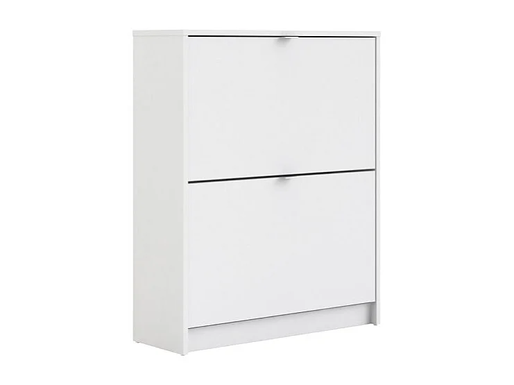 Shane Armoire à chaussures, 2 casiers, 2R, blanc.