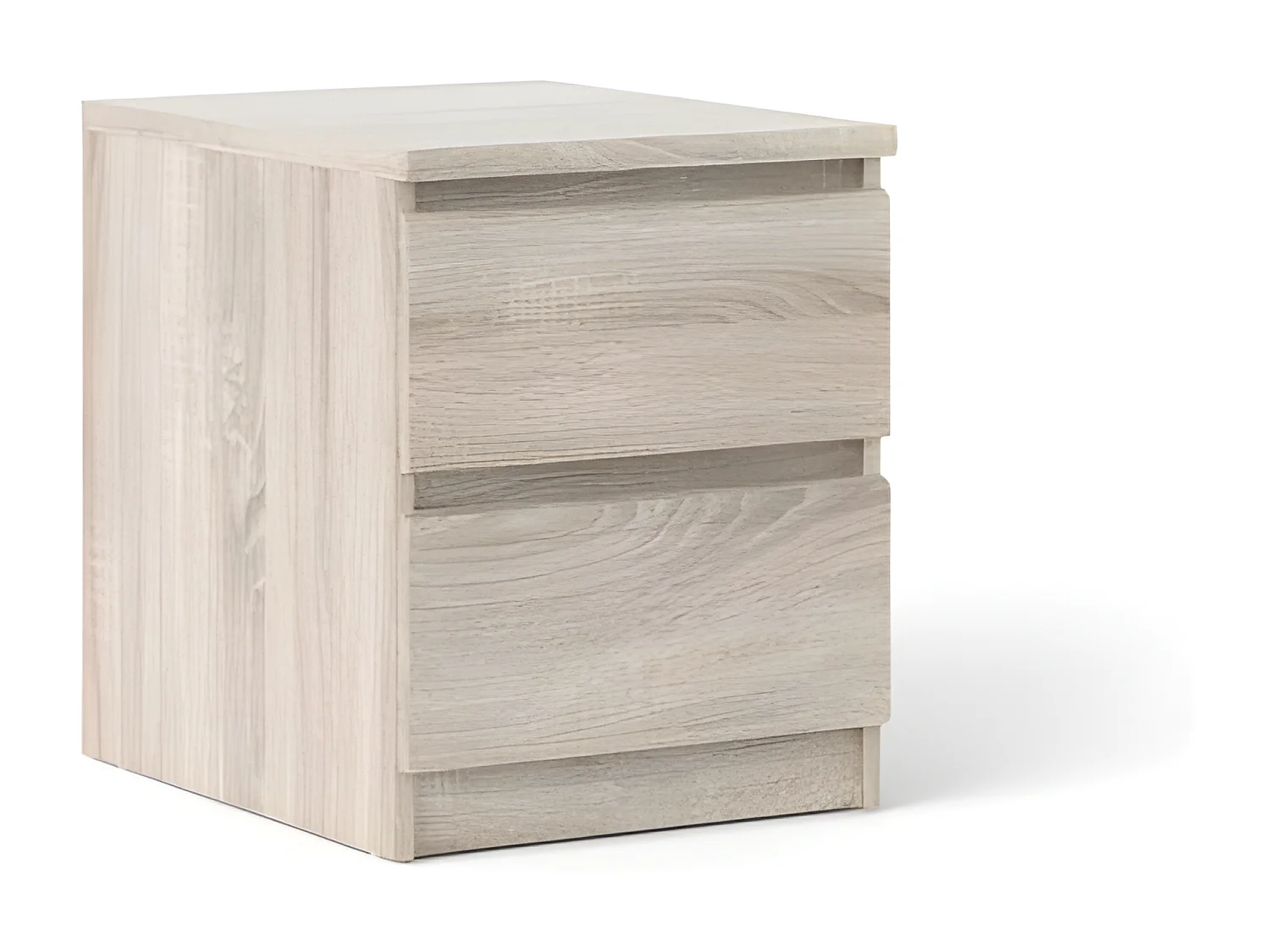 Nada nachtkastje 2 lades truffelkleur.