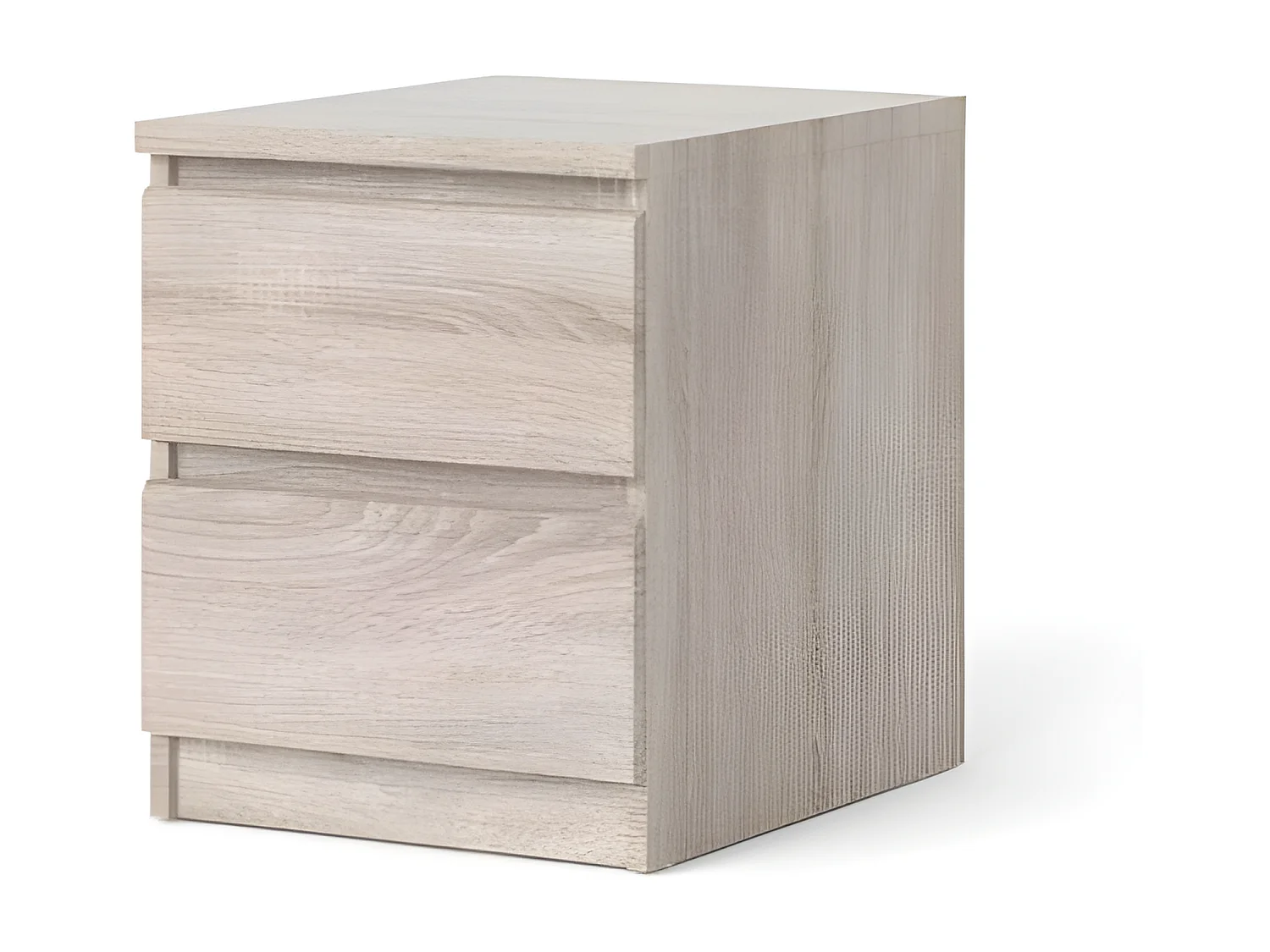 Nada nachtkastje 2 lades truffelkleur.
