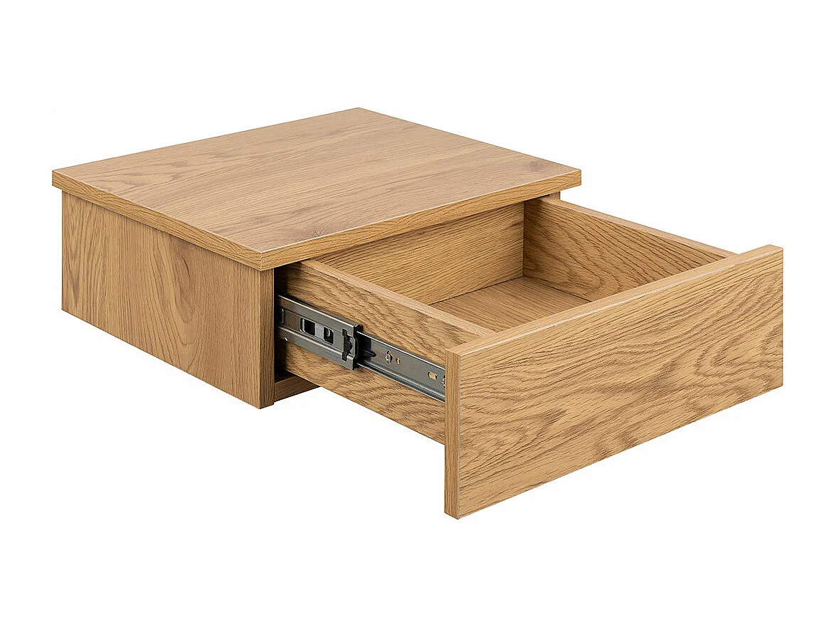 Avignon table de nuit 1 tiroir nature.