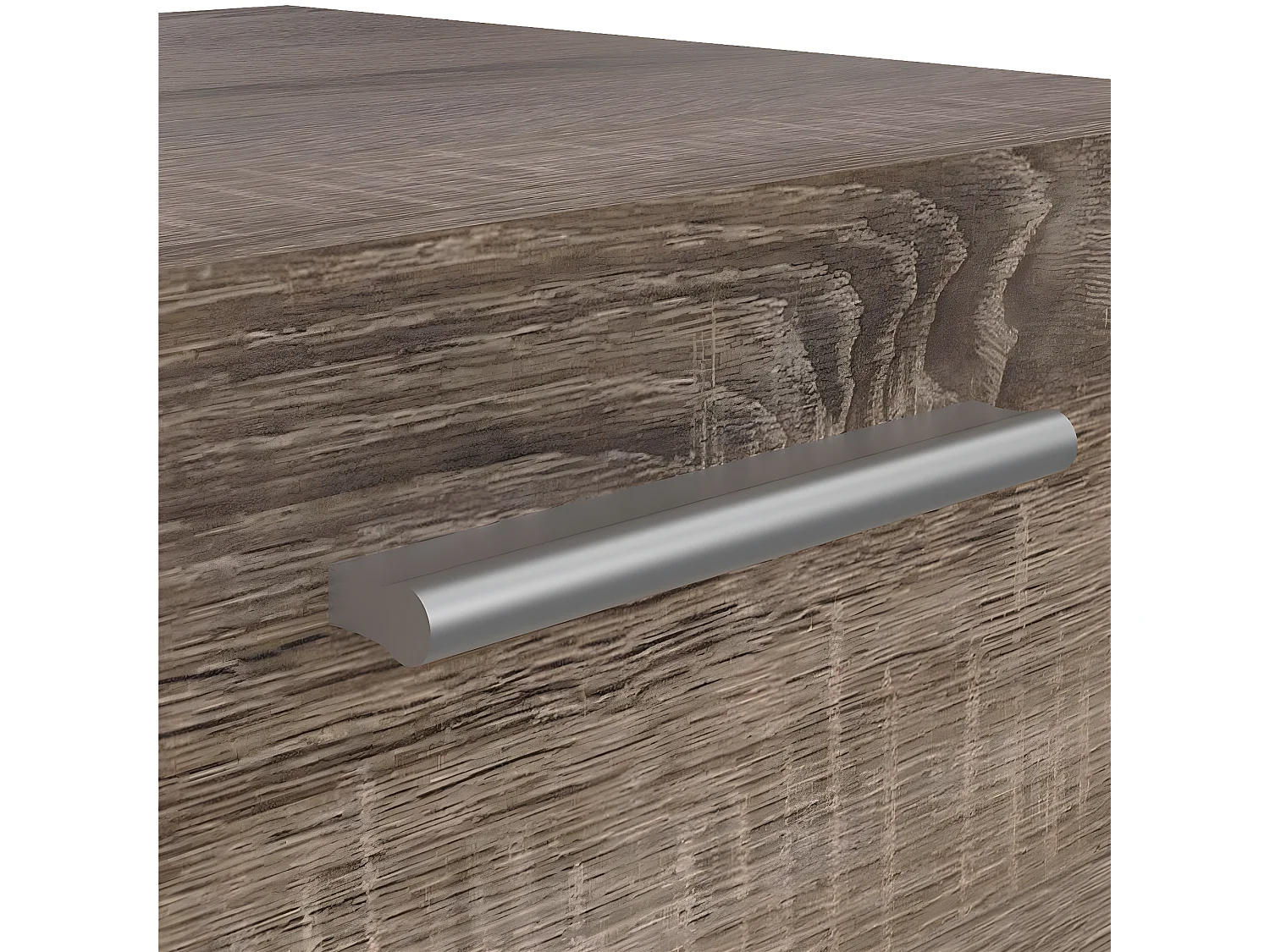 Petra Nachttisch 2 Schubladen trüffelfarben.